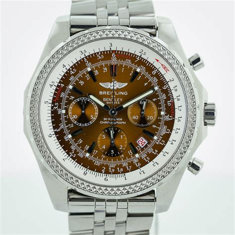 breitling for bentley special edition certified chronometer 100m/330ft|breitling bentley a25362.